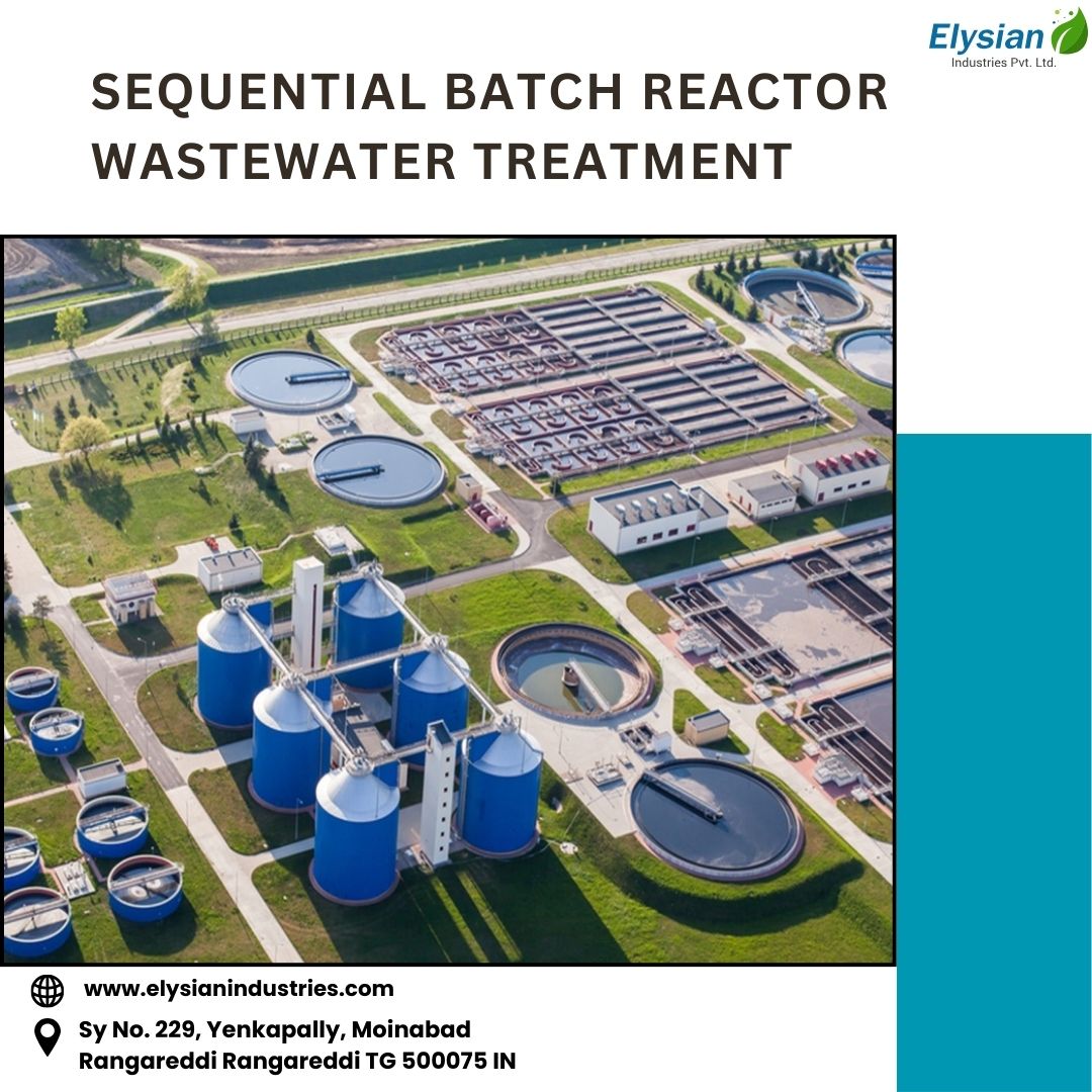 Sequential Batch Reactor Wastewater Treatment in Bangalore