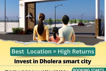 Plots near Asias Largest Dholera Airport Metro and Expressway