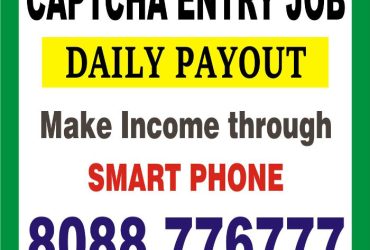 Captcha Entry Mobile job  Get paid daily Income  | 2086 | daily Payout